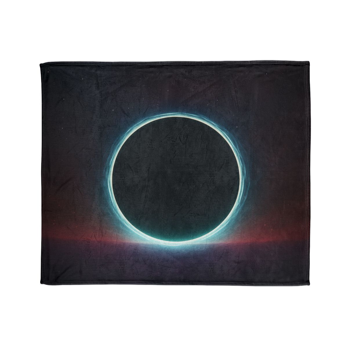 Black Horizon Silhouette stylish throw blankets