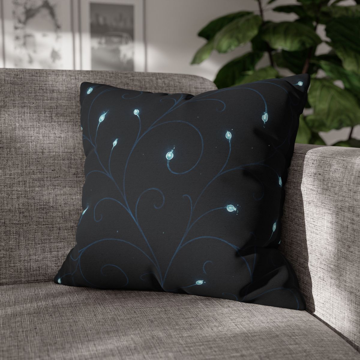 Starlit Vine Constellation unique gift pillow cases