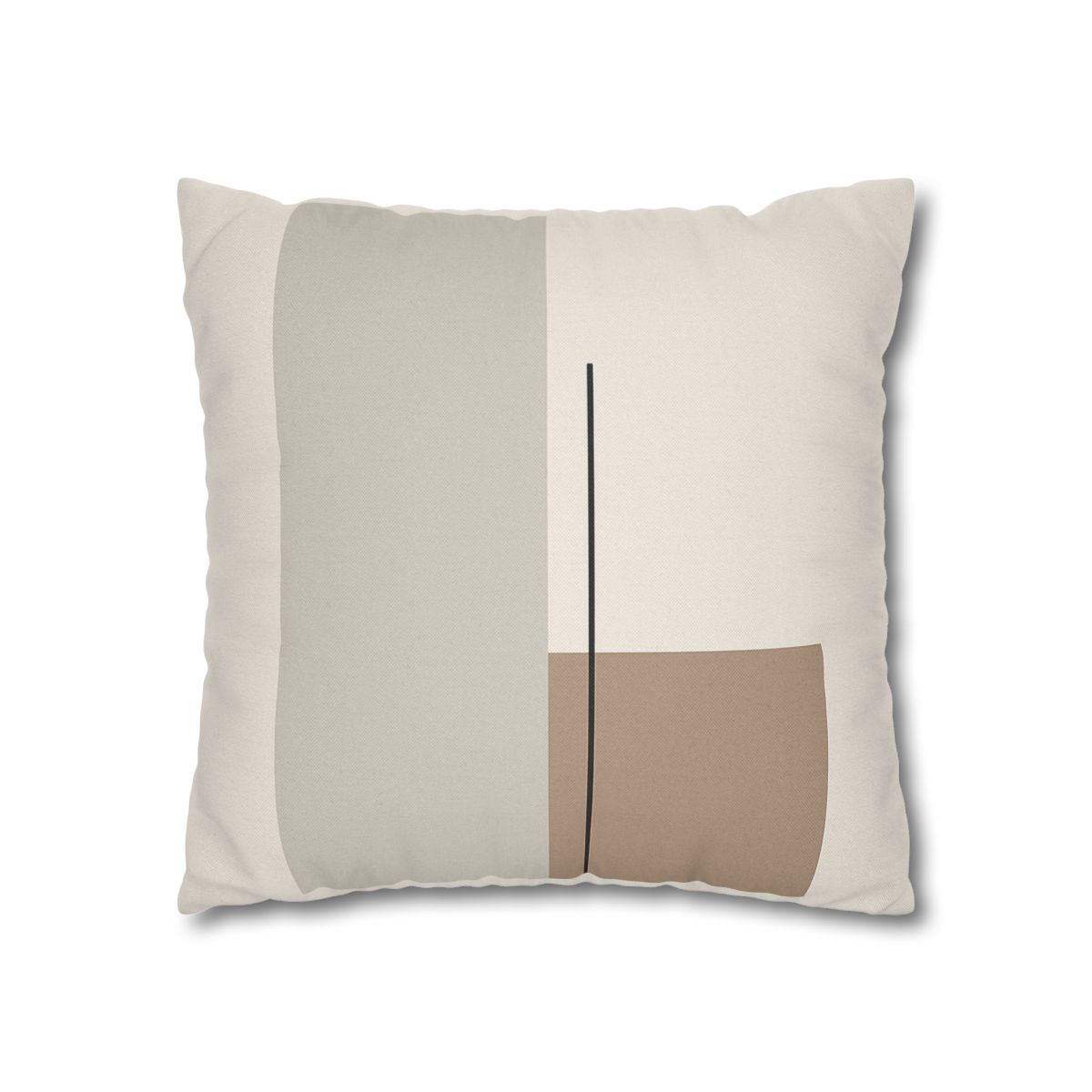 Offset Rectangle Pair With Line custom pillow cases