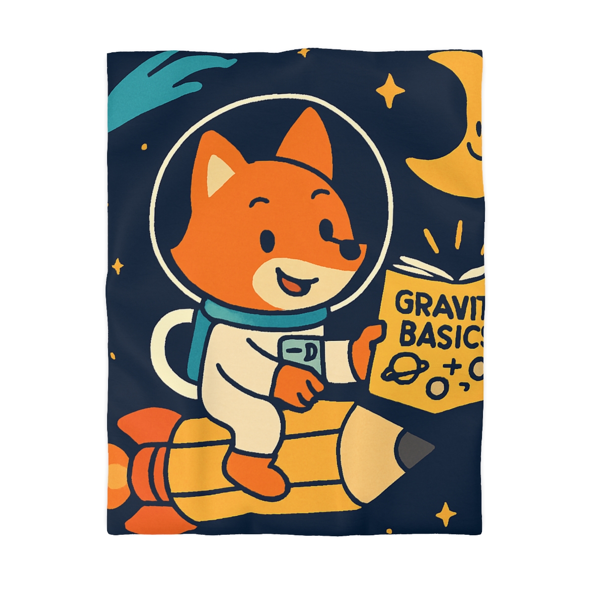 Comet Library Delivery Fox custom duvets