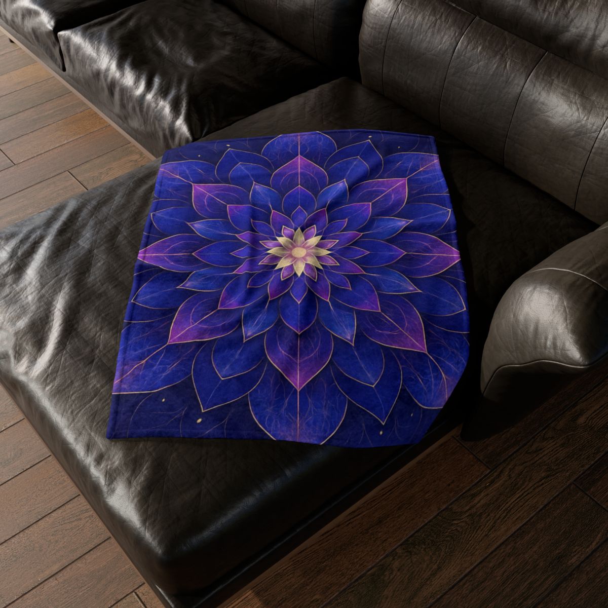 Petal Prism Mandala unique gift blankets