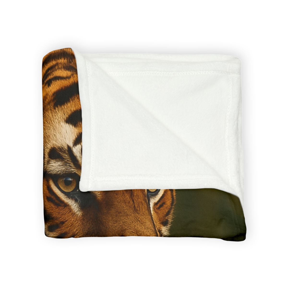 Forest Stalker Bengal Tiger soft fleece blankets