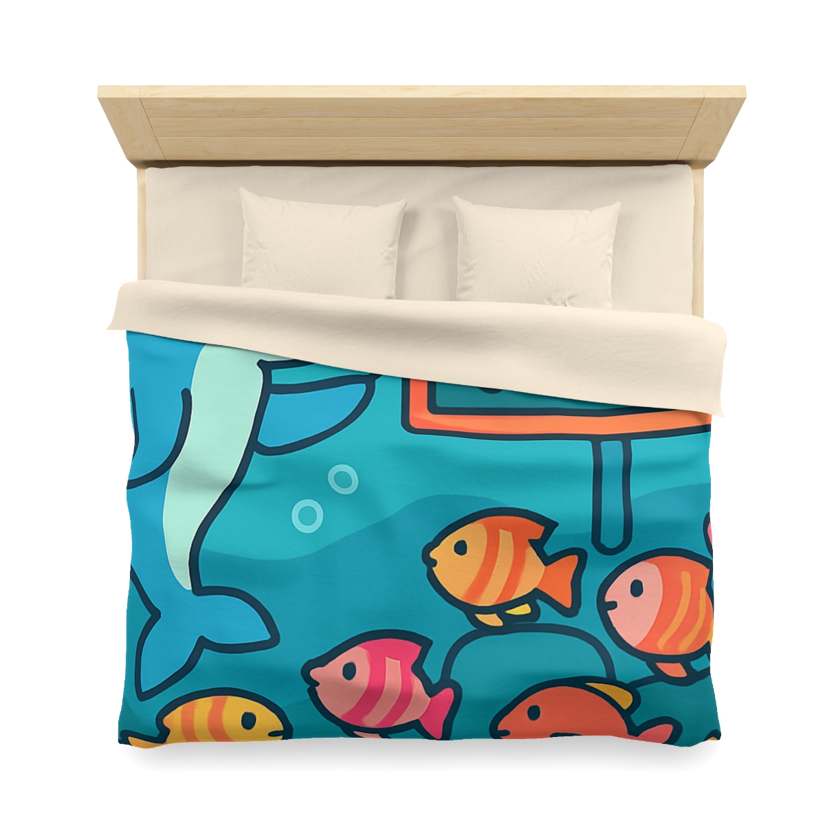 Cosmic Coral Reef Classroom trendy bedroom duvets