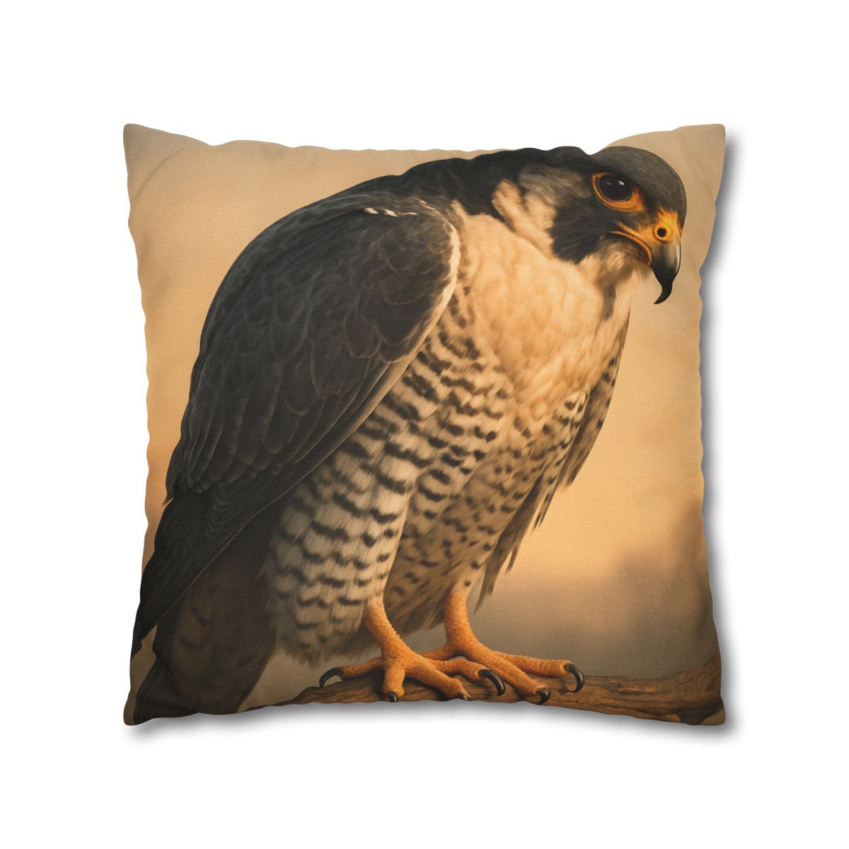 Solar Crest Peregrine Falcon trendy patterned pillow cases