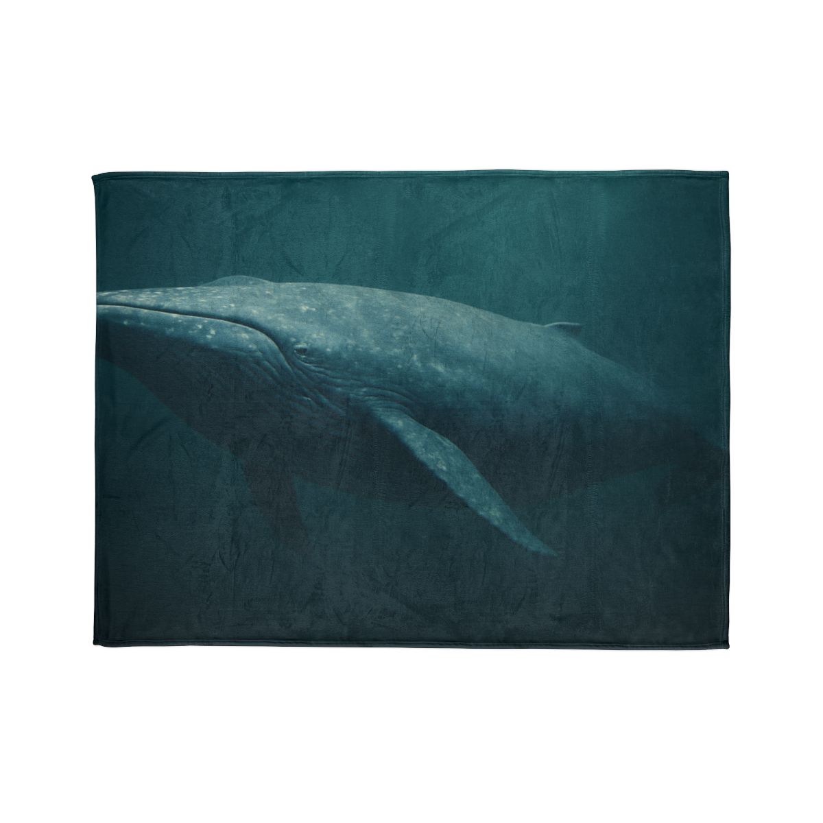 Ocean Song Blue Whale stylish throw blankets