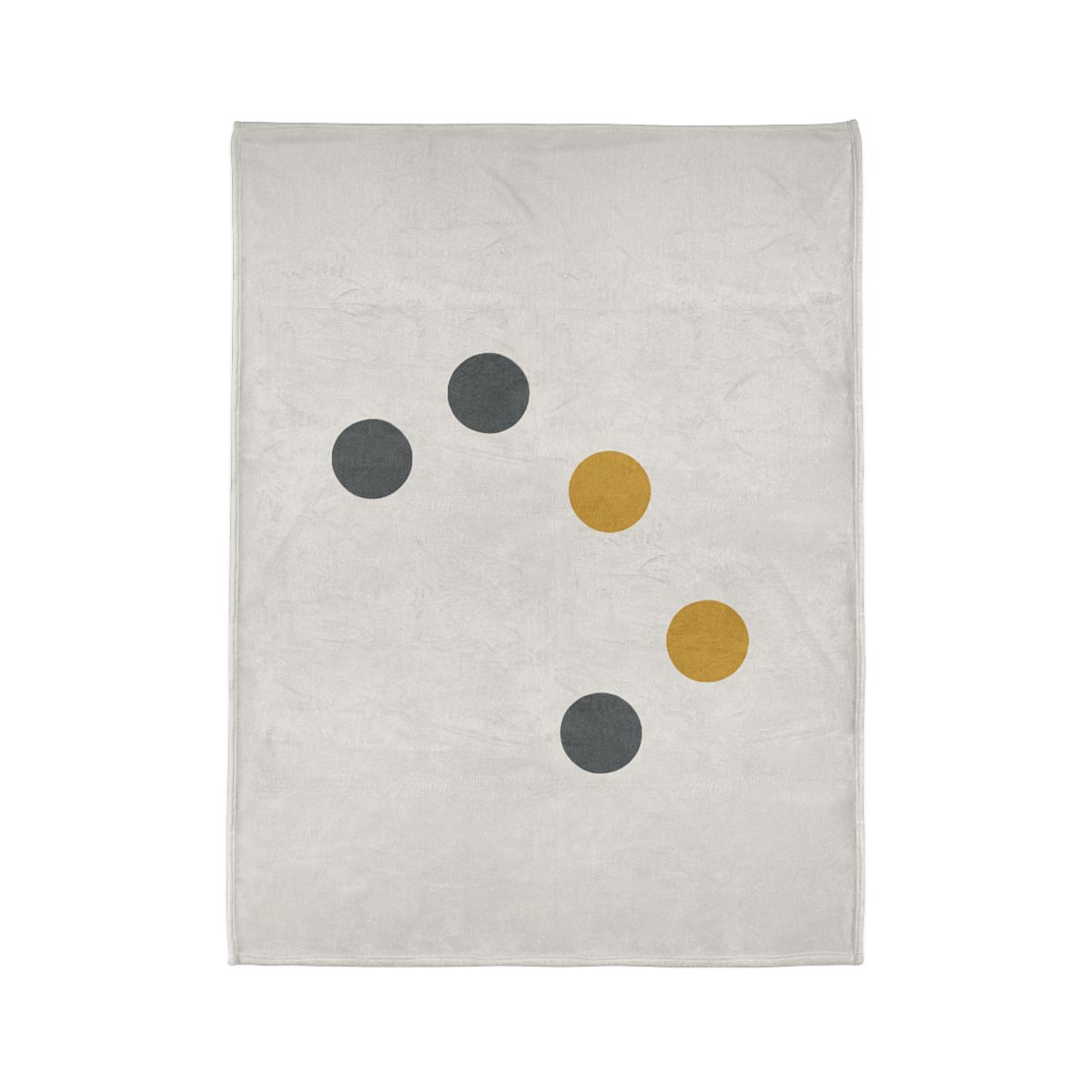 Asymmetric Dot Cluster decorative home blankets
