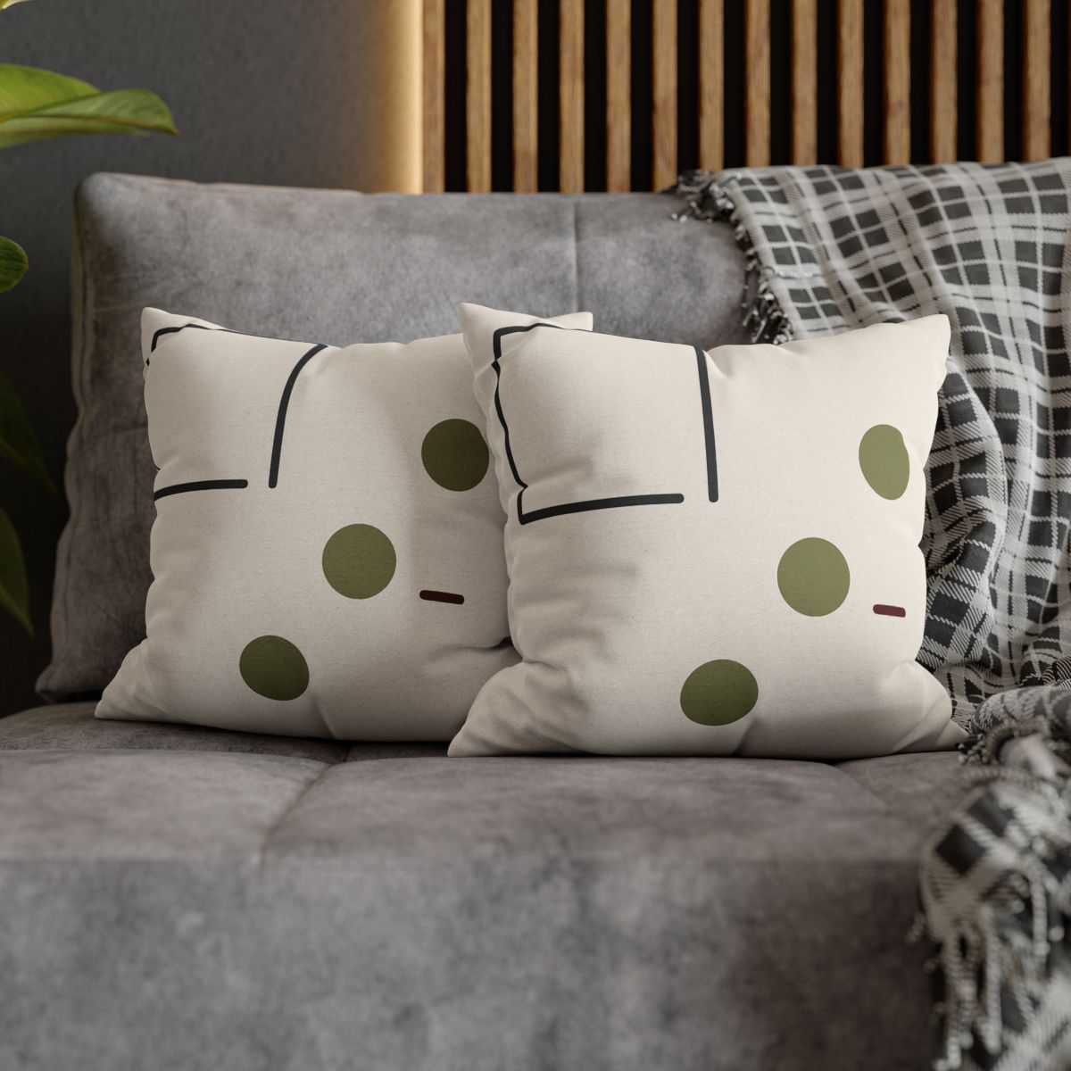 Framed Gap And Three Distant Points custom pillow cases