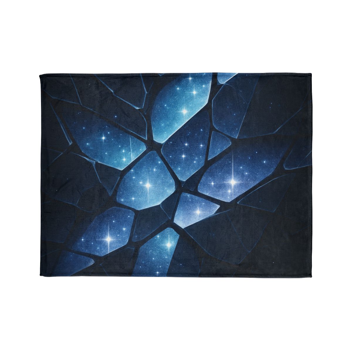 Starlit Fracture Mosaic custom blankets