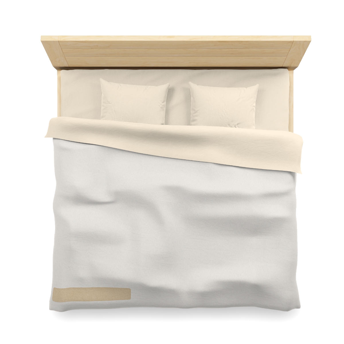 Clustered Dots With Missing Beat custom duvets