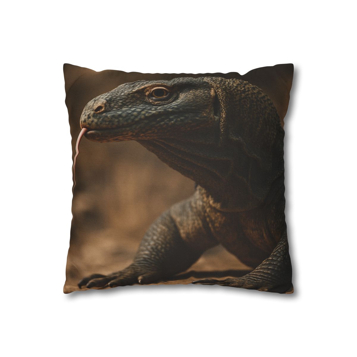 Ancient Sentinel Komodo Dragon stylish decorative pillowcases