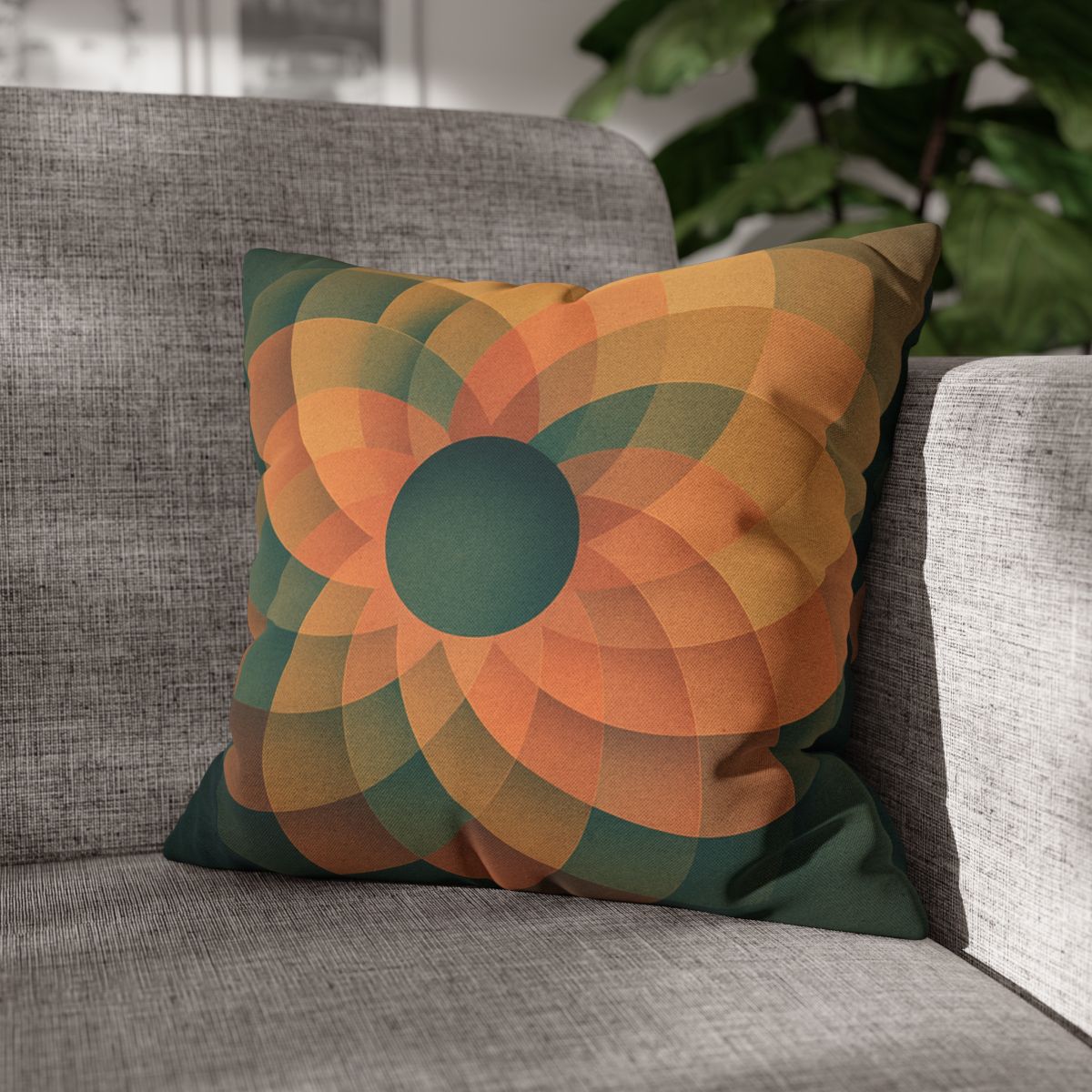 Petal Clockwork Overlay custom pillow cases