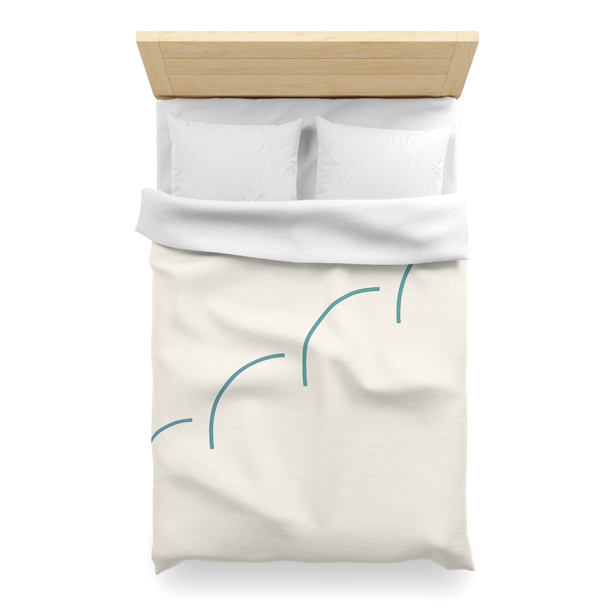 Offset Arc Ladder custom duvets