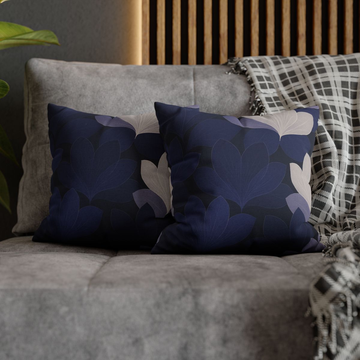 Petal Shadow Tessellation stylish decorative pillowcases