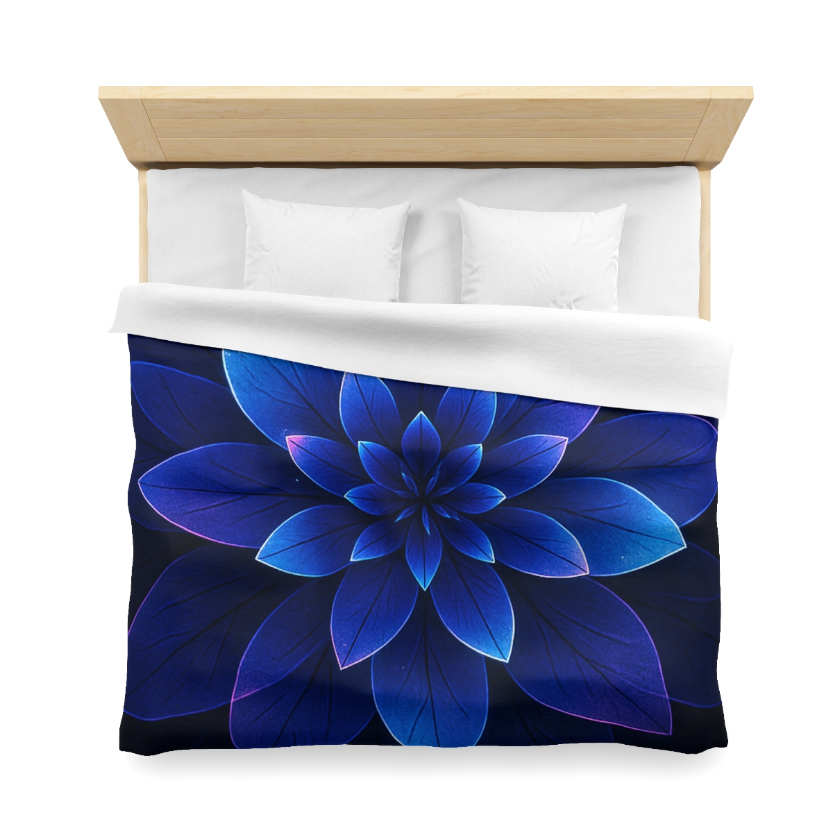 Petal Prism Overlap designer printed duvets