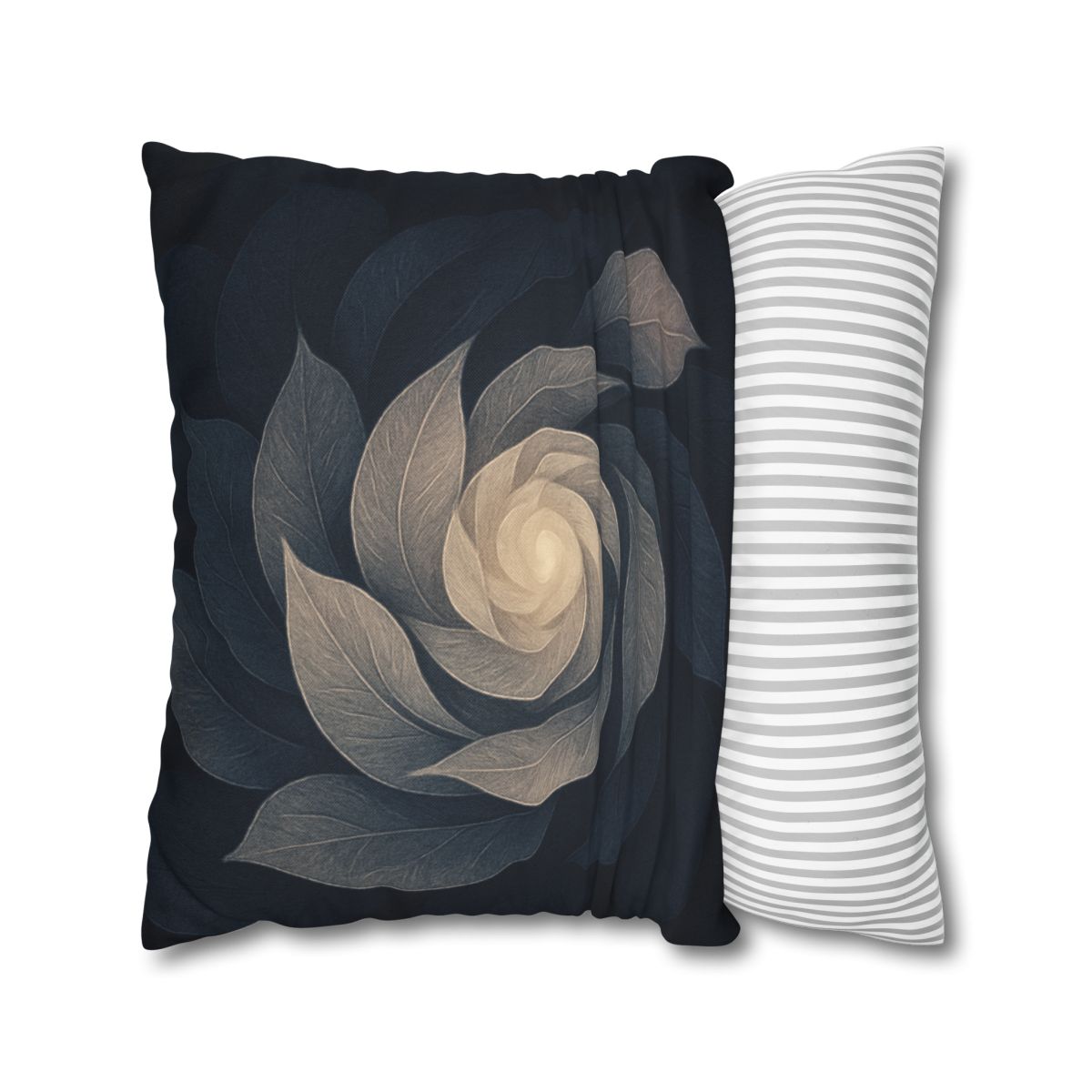 Petal Shadow Helix stylish decorative pillowcases
