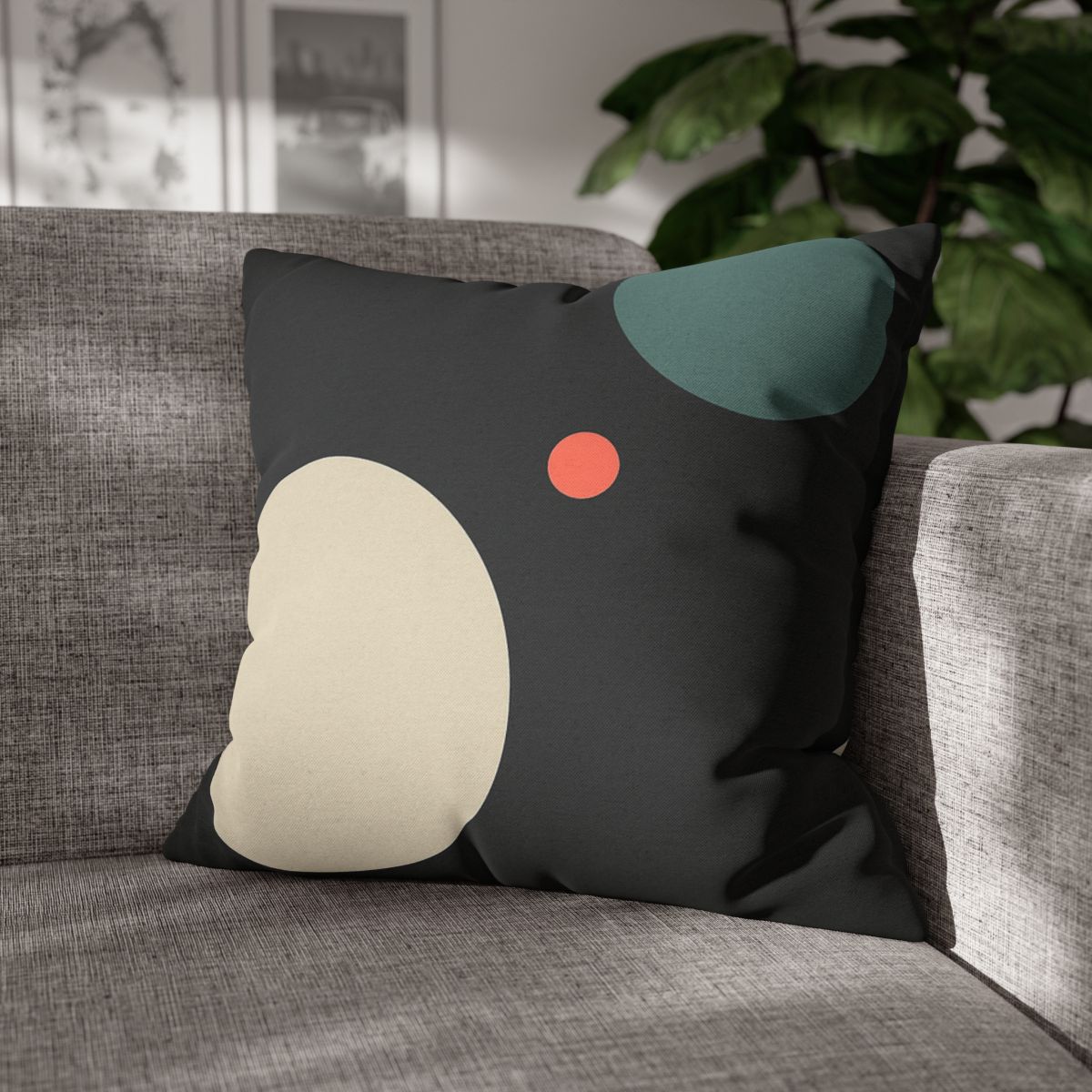 Quiet Orbit Of Three Circles trendy patterned pillow cases