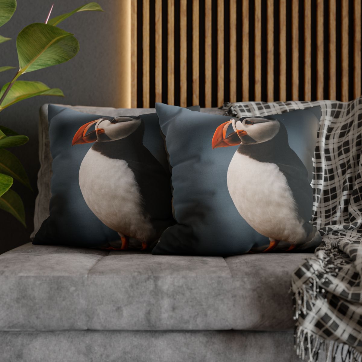 Cliff Breeze Atlantic Puffin unique gift pillow cases
