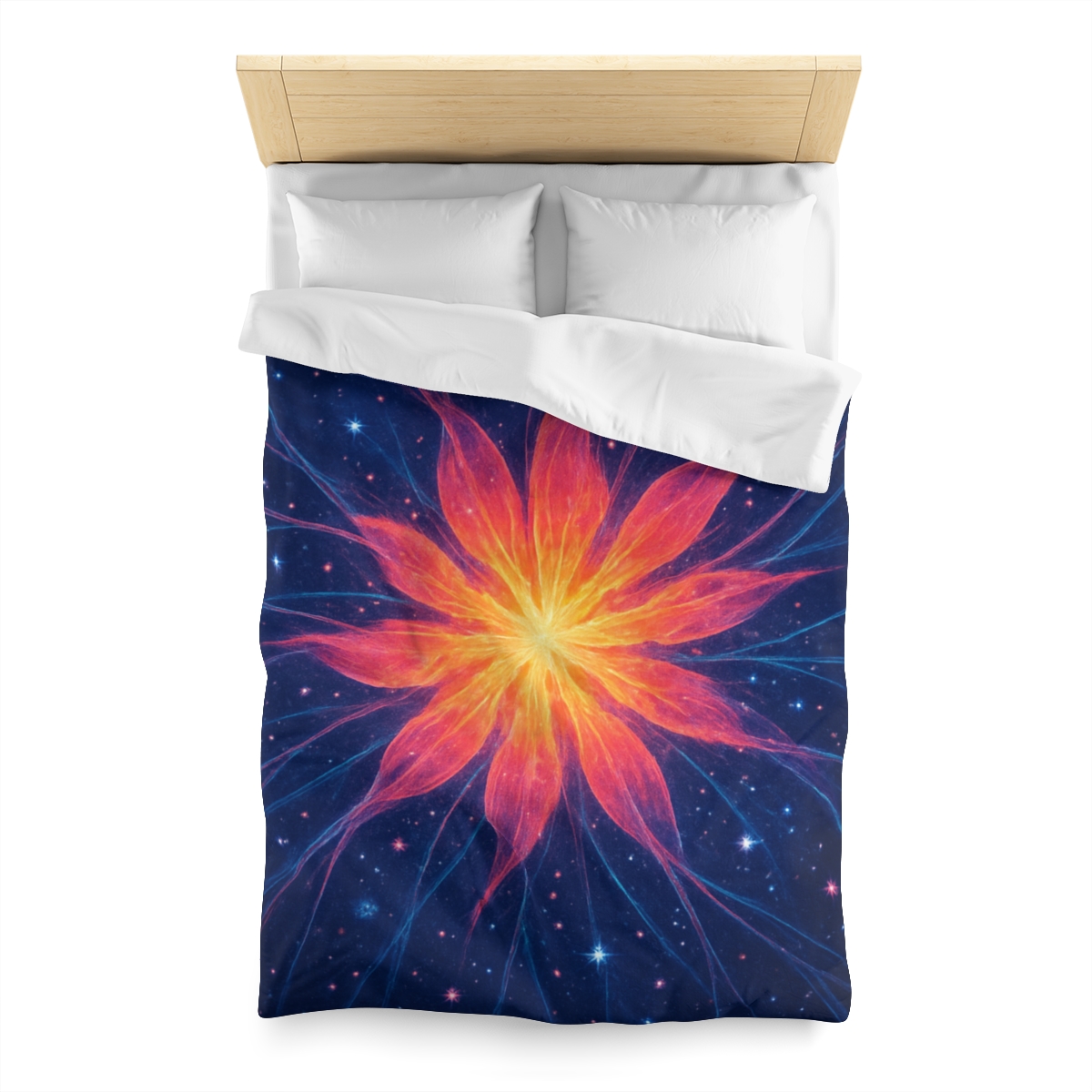 Ion Bloom Starburst Tapestry soft comforter duvets
