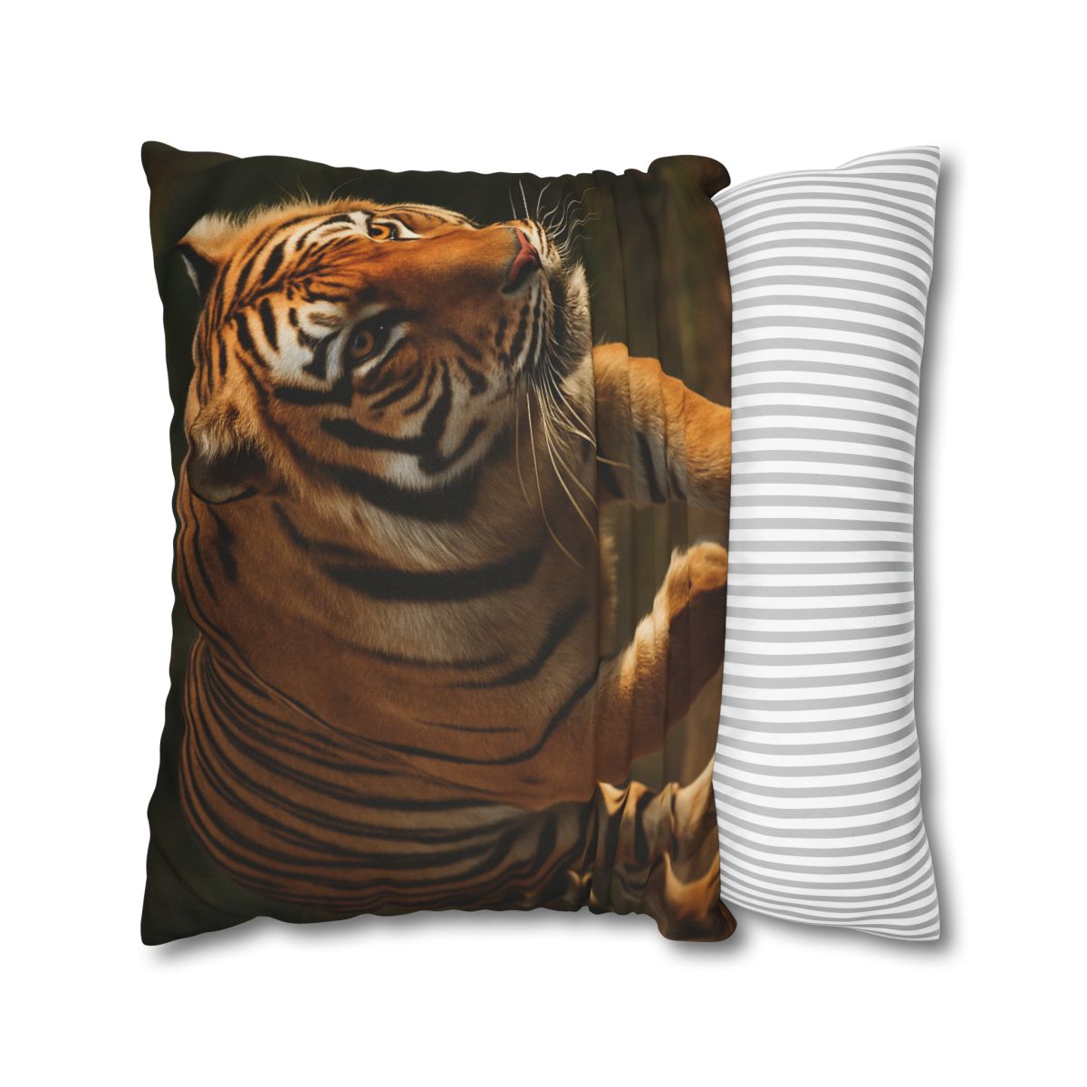 Forest Stalker Bengal Tiger soft cotton pillow cases