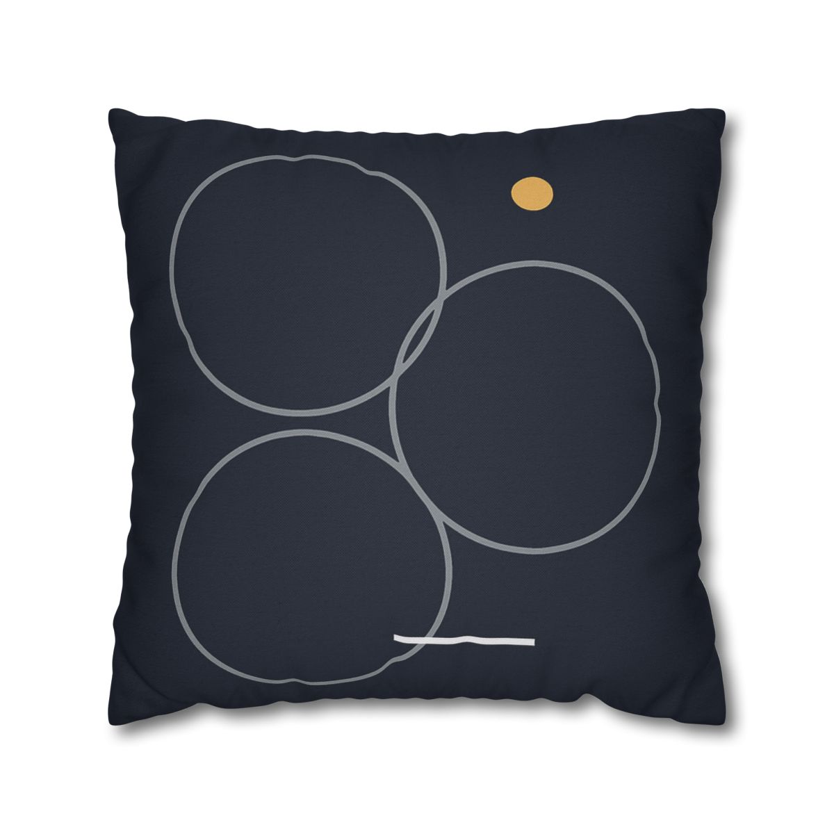 Three Rings With Shared Tangent Bar unique gift pillow cases