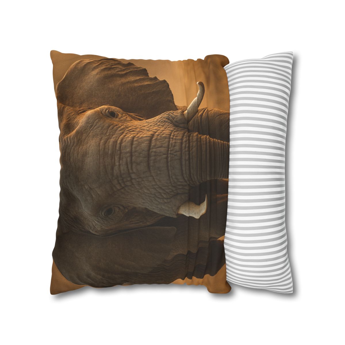 Savannah Sentinel Elephant trendy patterned pillow cases
