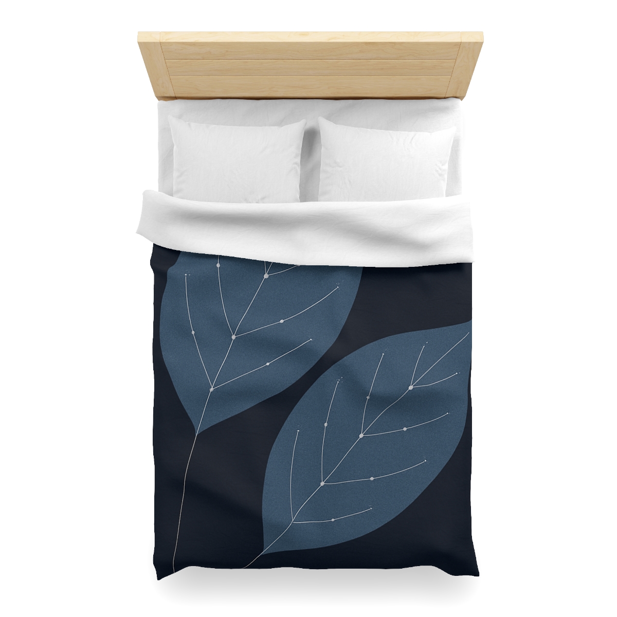 Leaf Vein Constellation Map warm winter duvets