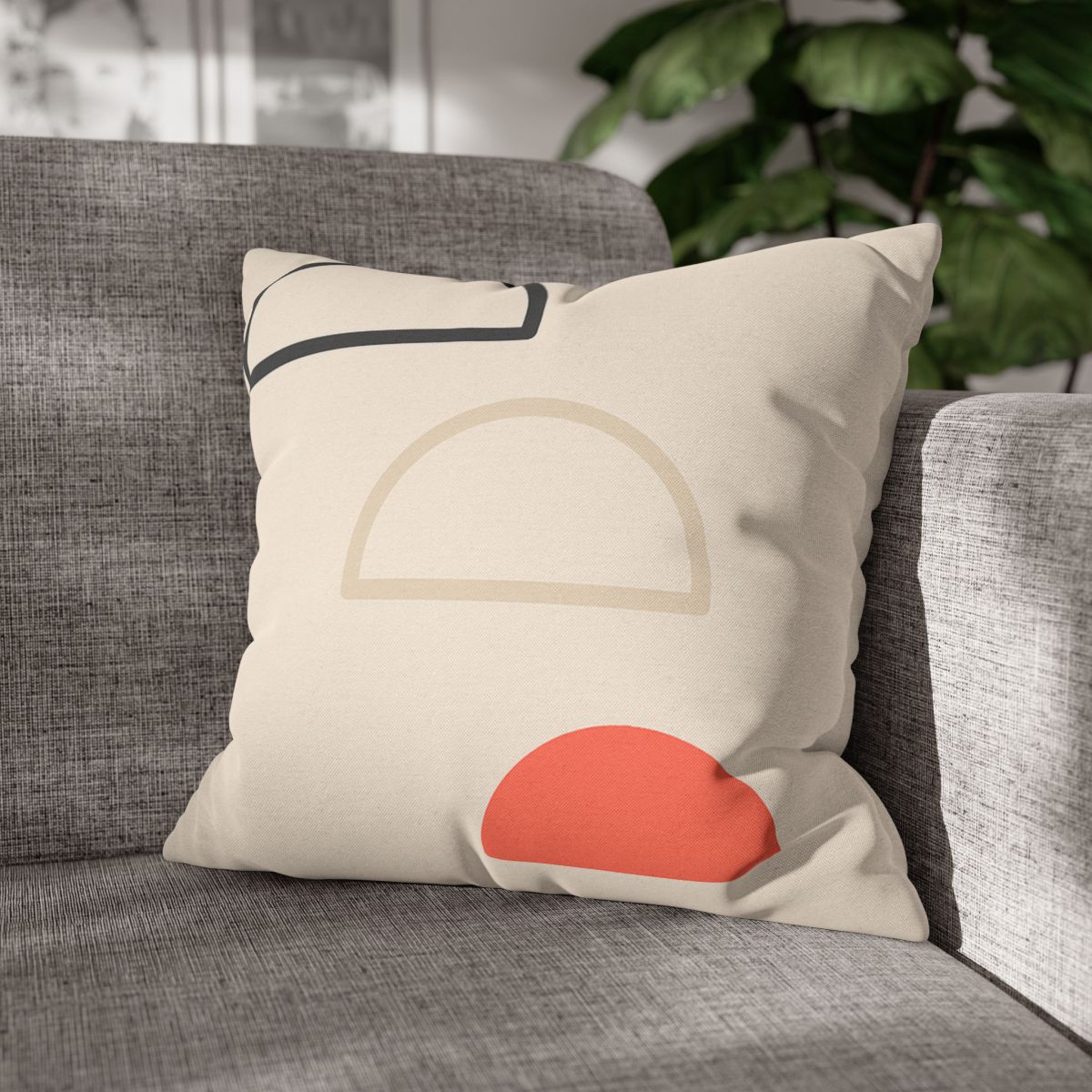 Staggered Arc Trio trendy patterned pillow cases