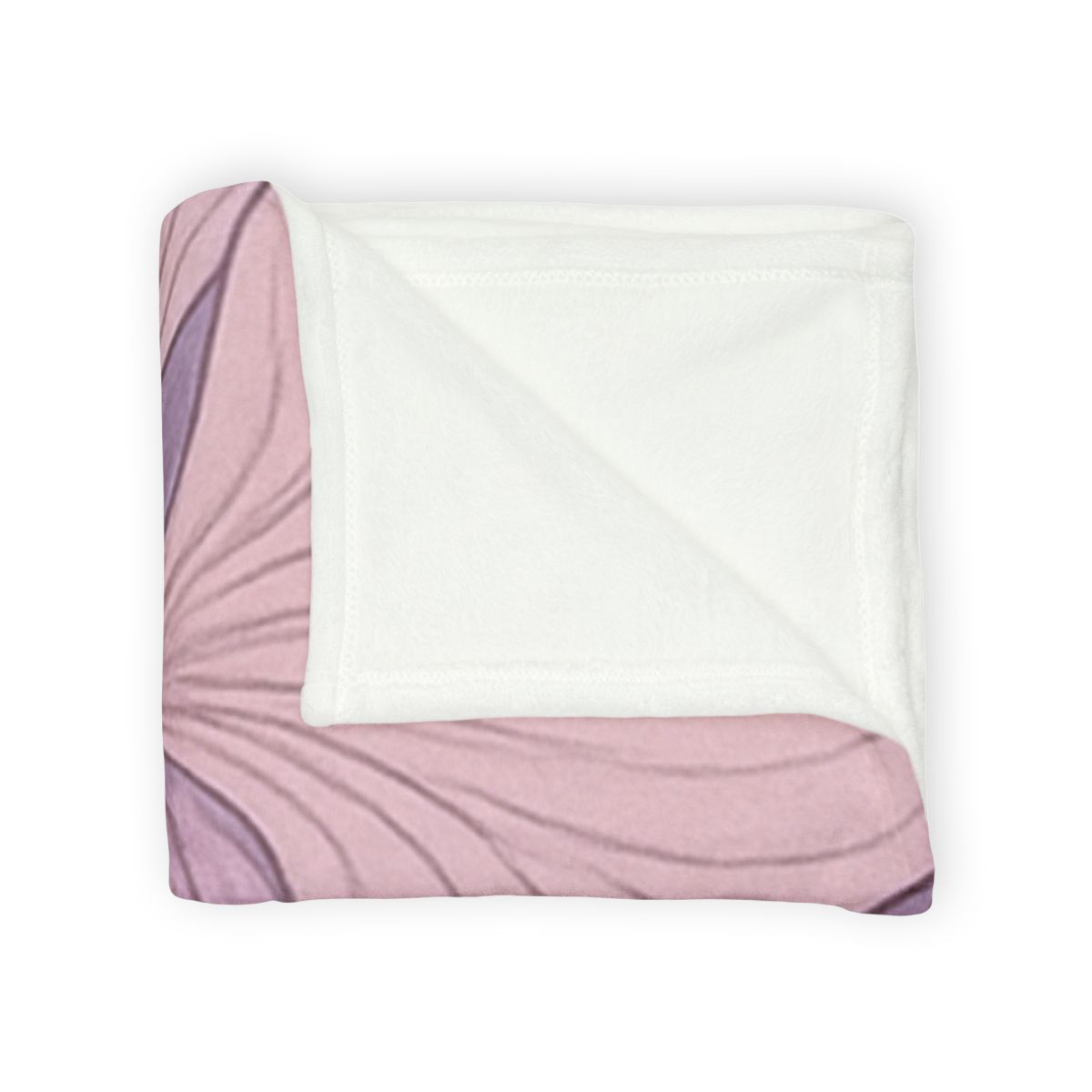 Orchid Veil Pattern personalized cozy blankets