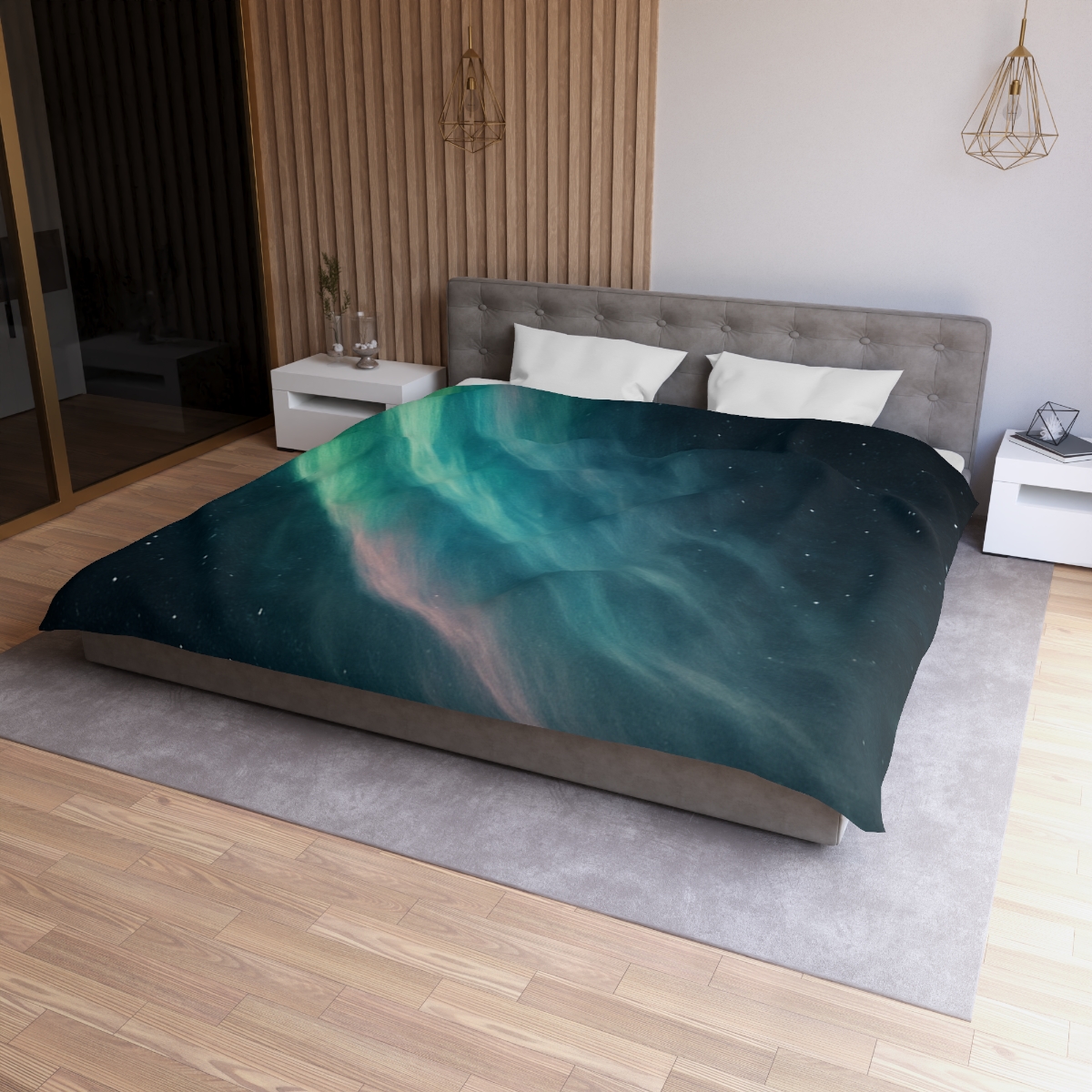 Aurora Veil Starstream soft comforter duvets