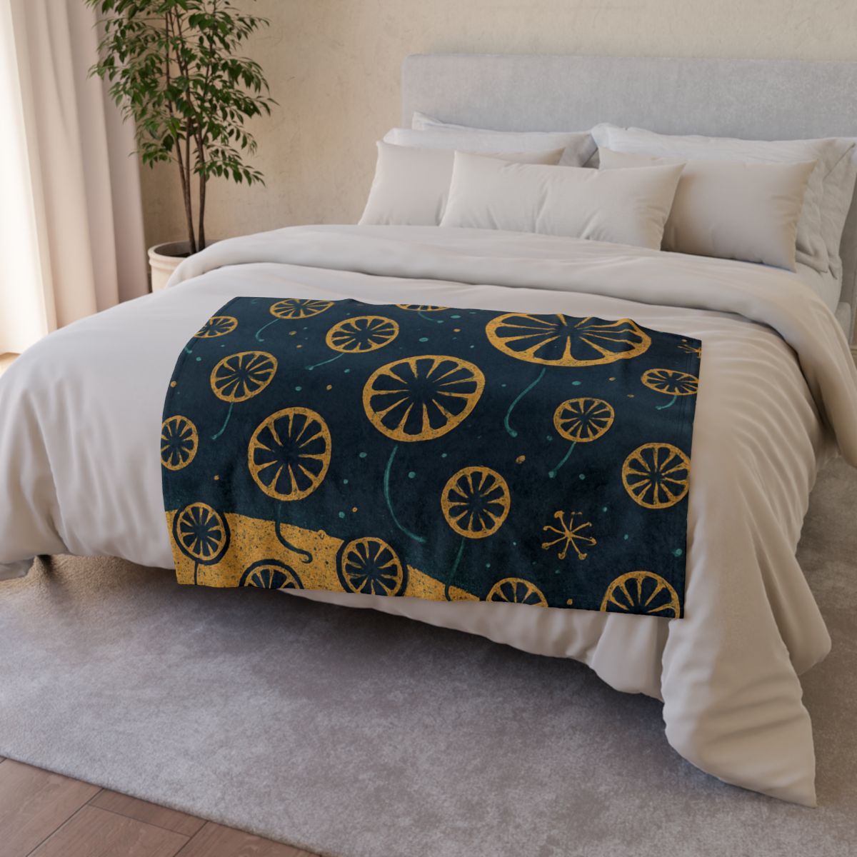 Seed Pod Constellation stylish throw blankets