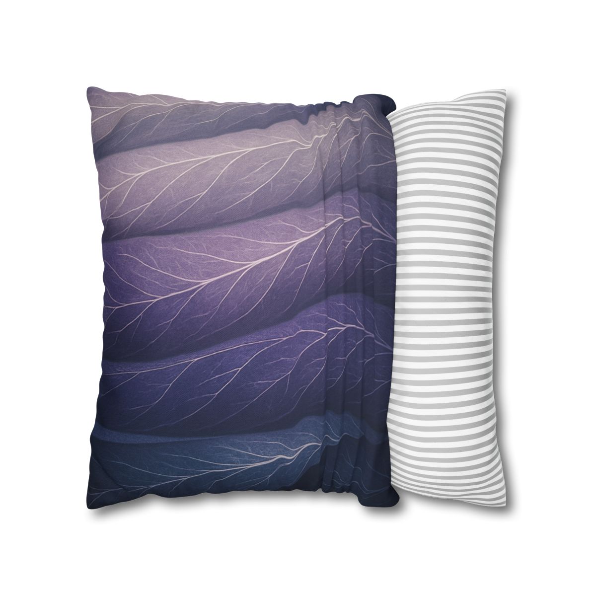 Leaf Vein Aurora Drapery stylish decorative pillowcases