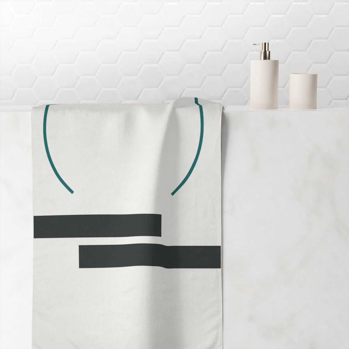 Horizon Bars With Rising Arc unique gift towels