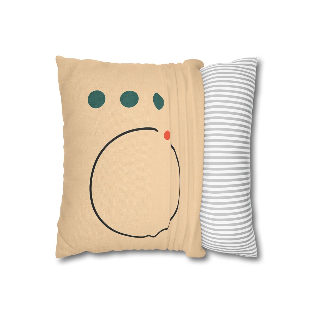 Broken Ring With Offset Triplet custom pillow cases