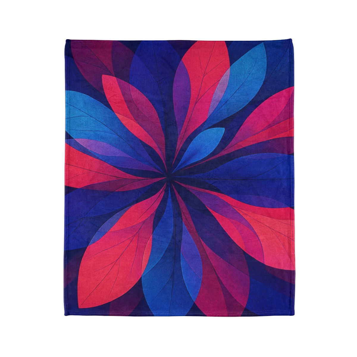 Petal Prism Overprint warm winter blankets