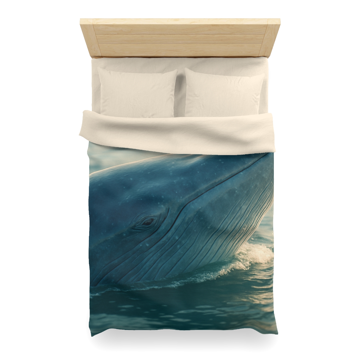 Ocean Song Blue Whale unique patterned duvets