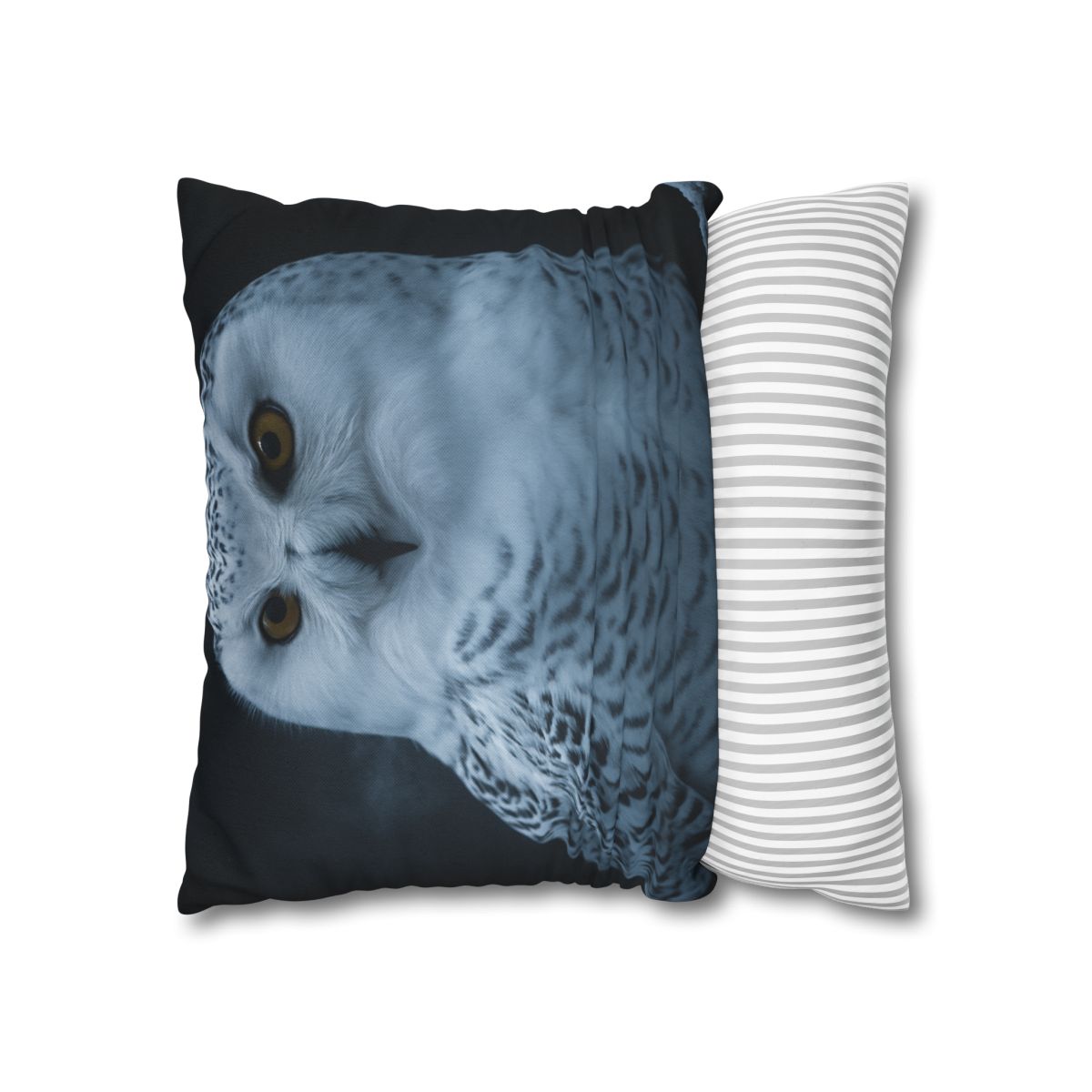 Midnight Watch Snowy Owl comfortable bedding pillow covers