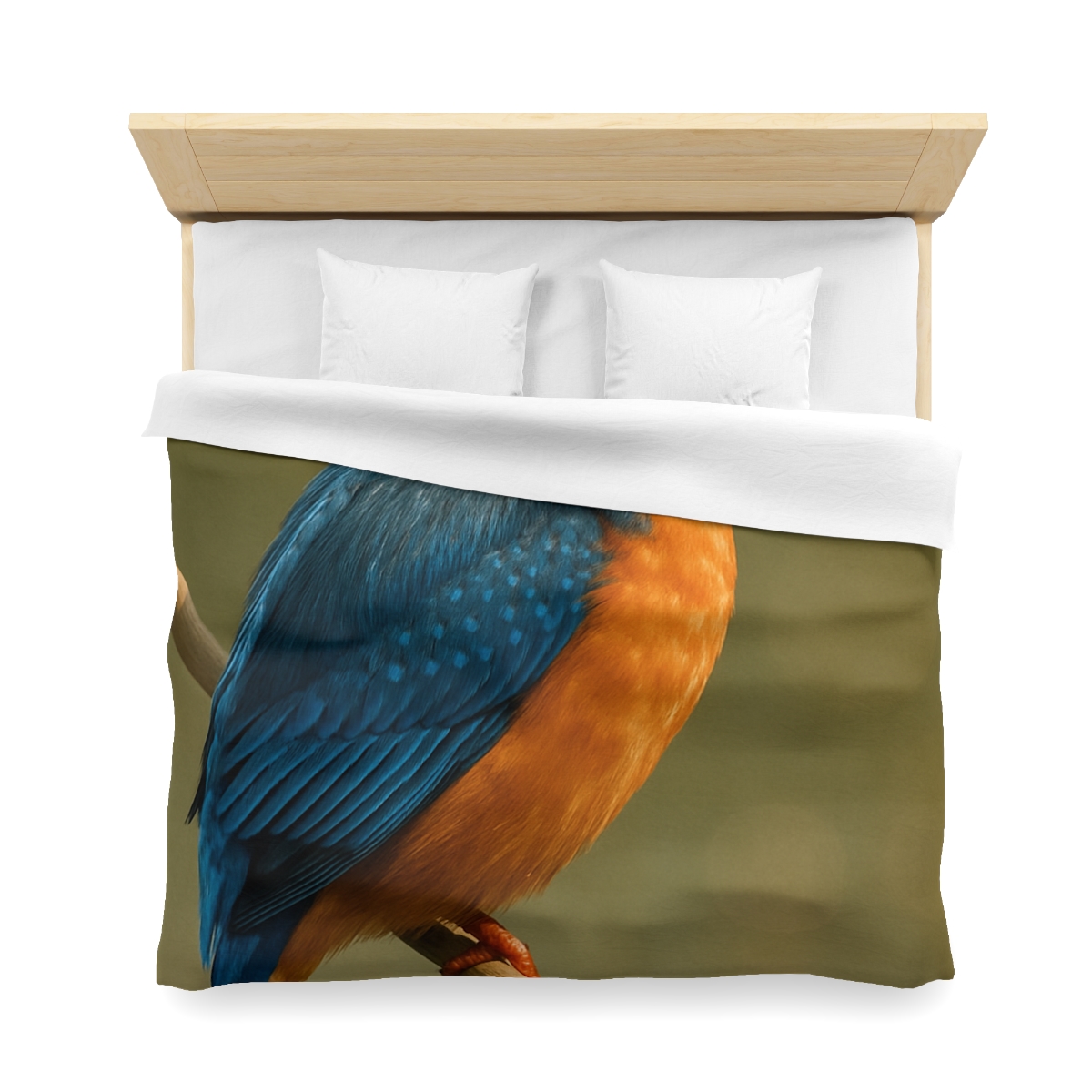 Dawn Drift Kingfisher custom duvets