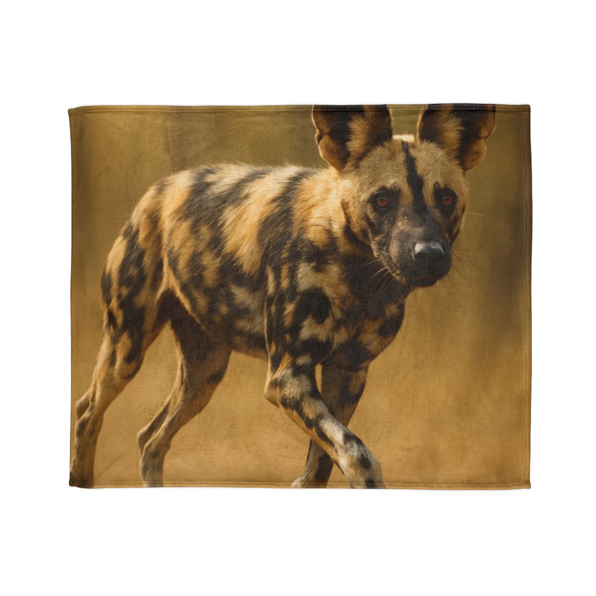 Pulse Trail Painted Dog decorative home blankets