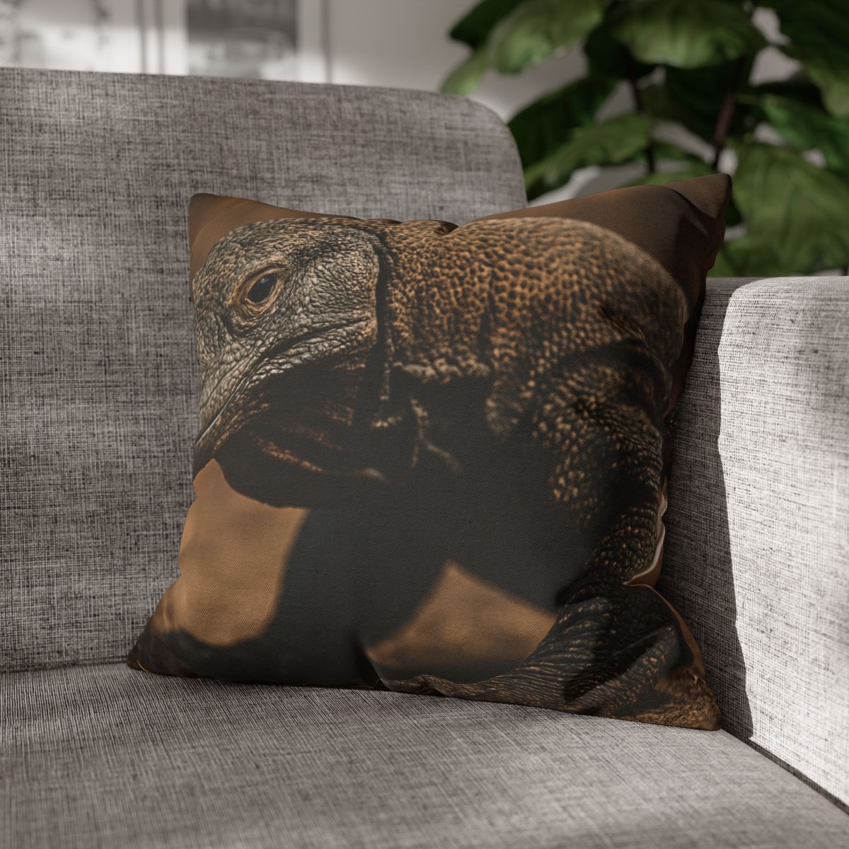Ancient Sentinel Komodo Dragon stylish decorative pillowcases