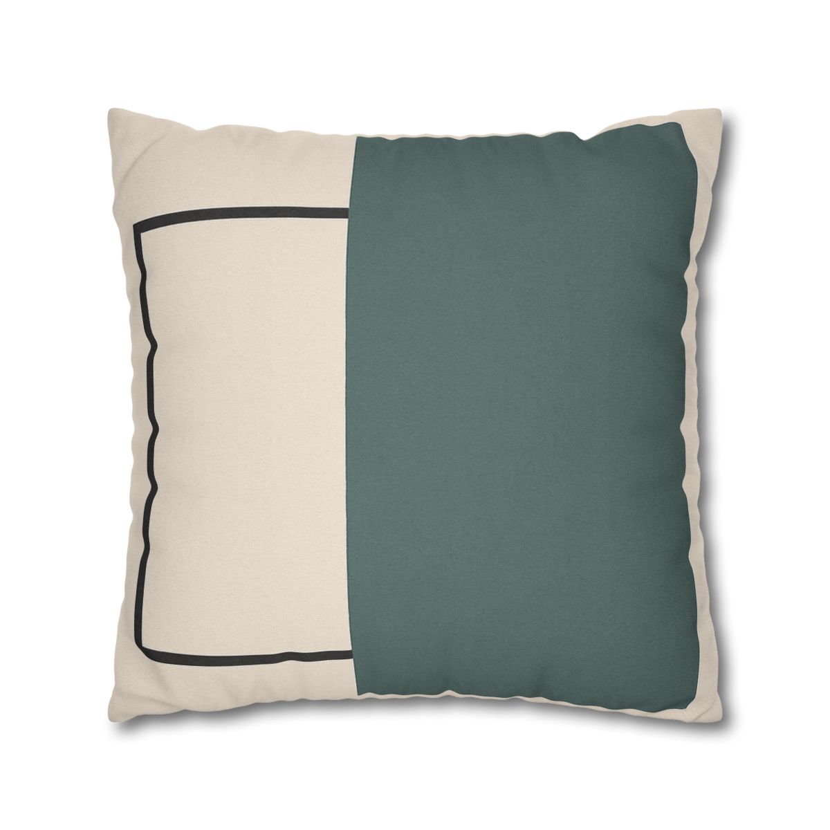 Offset Rectangle Pause personalized pillow covers