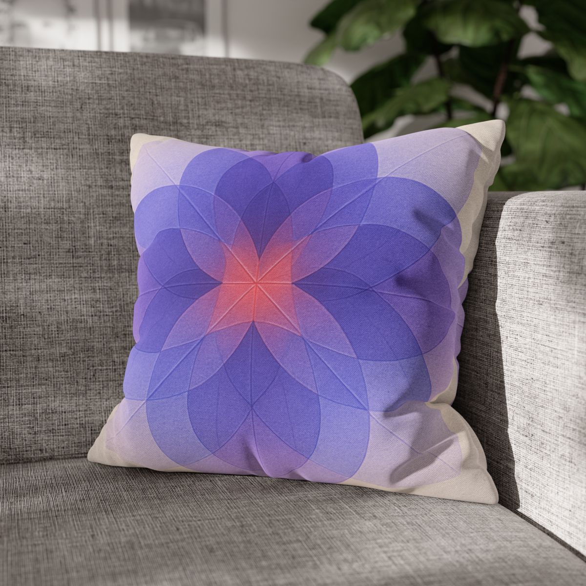 Petal Prism Overlap custom pillow cases