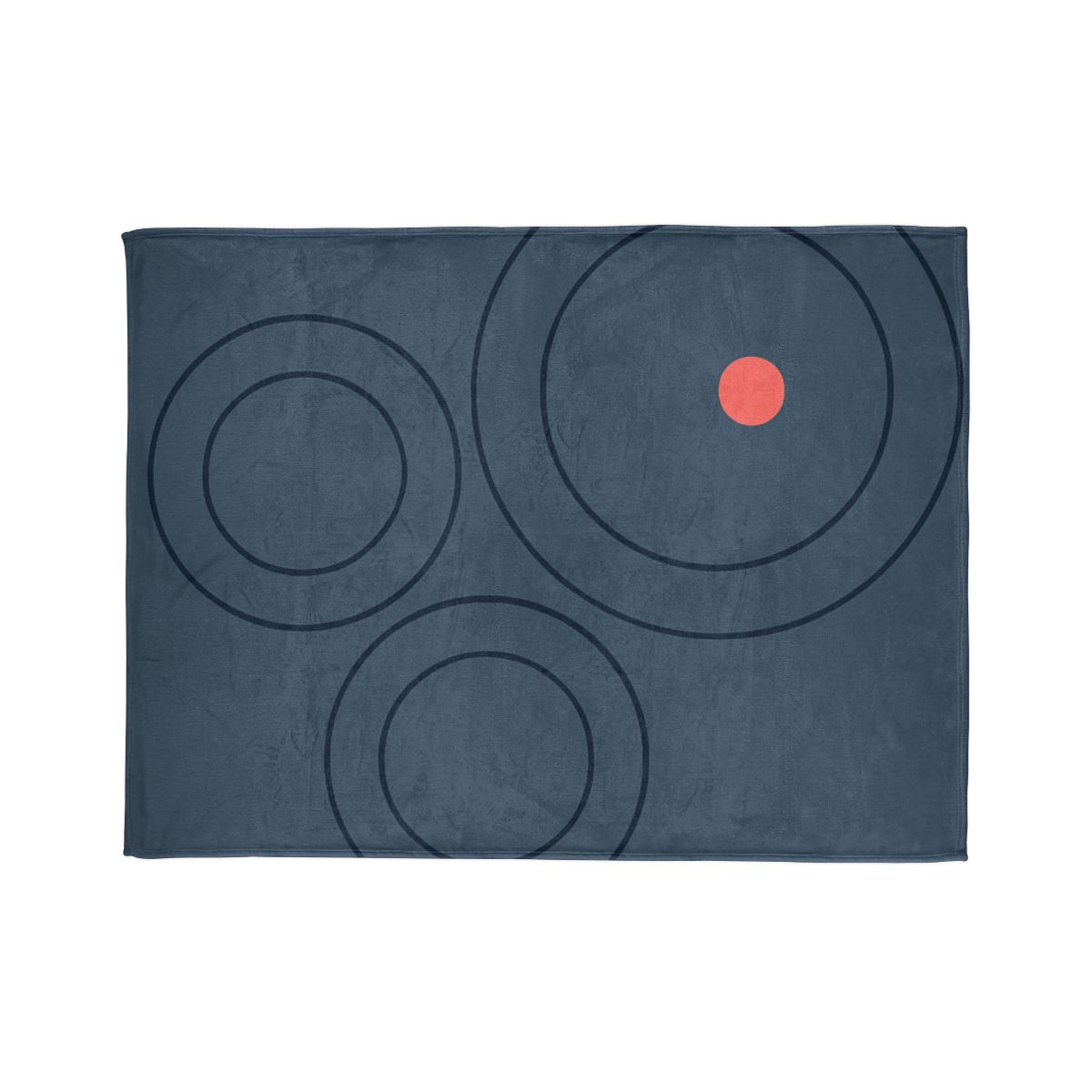 Three Balanced Rings stylish throw blankets