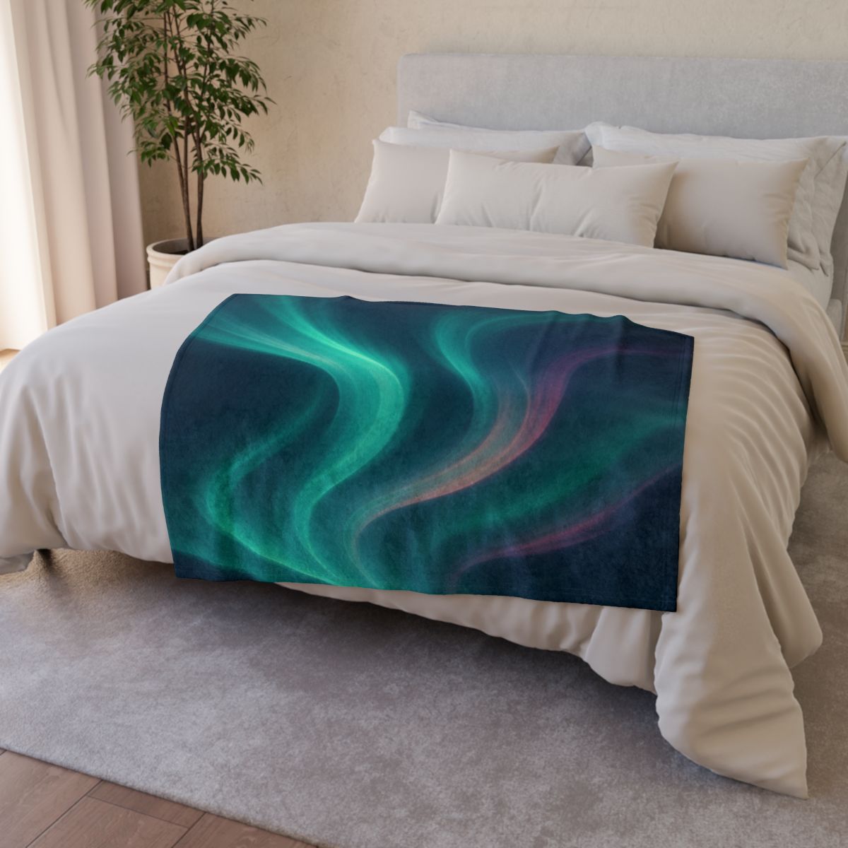 Aurora Spectrum Drift unique gift blankets