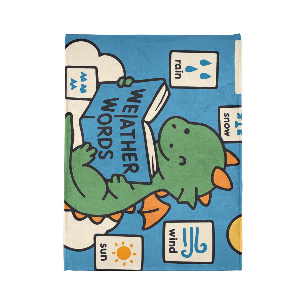 Cloud Library Dragon soft fleece blankets