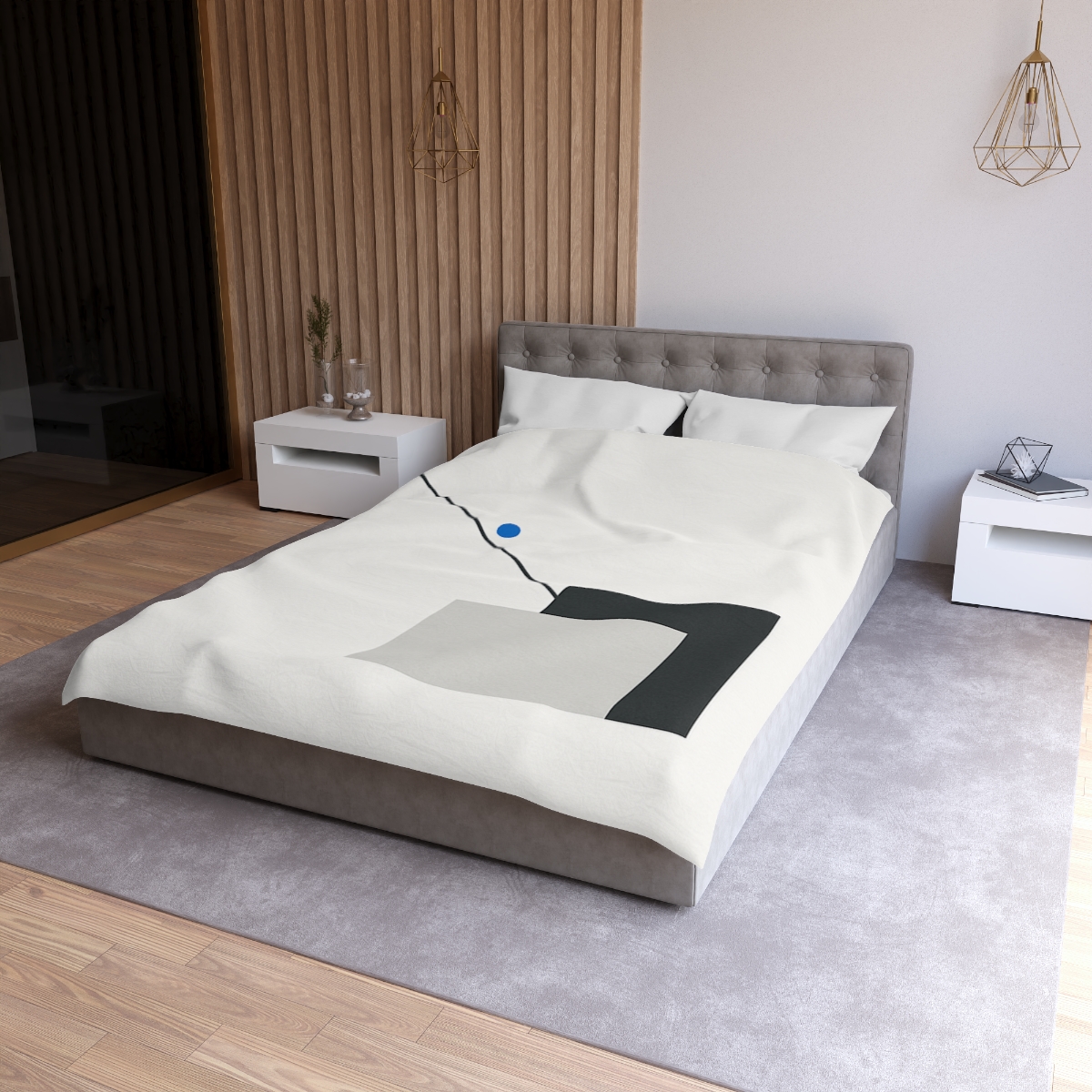 Corner Stack With Shared Diagonal trendy bedroom duvets