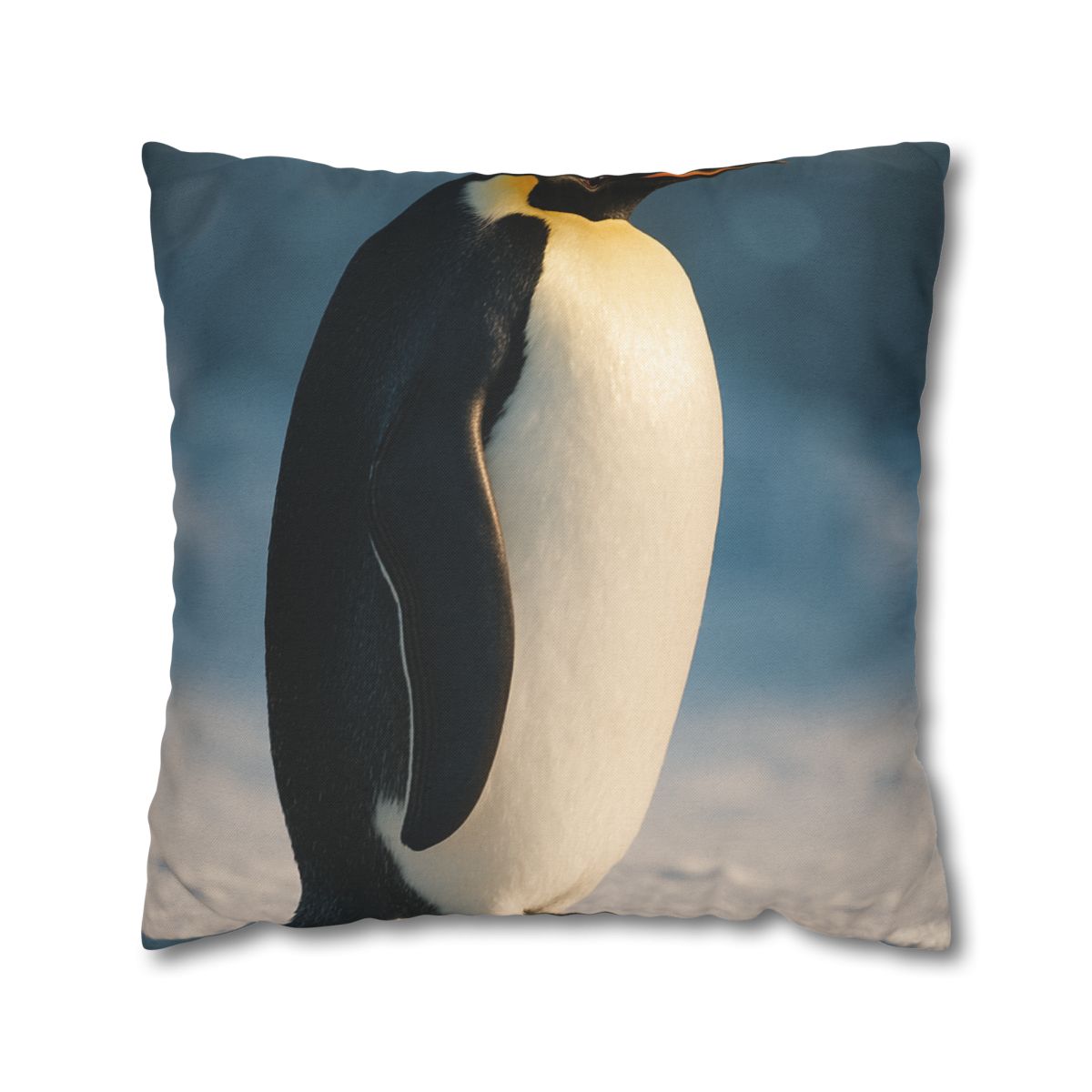 Silver Horizon Emperor Penguin stylish decorative pillowcases