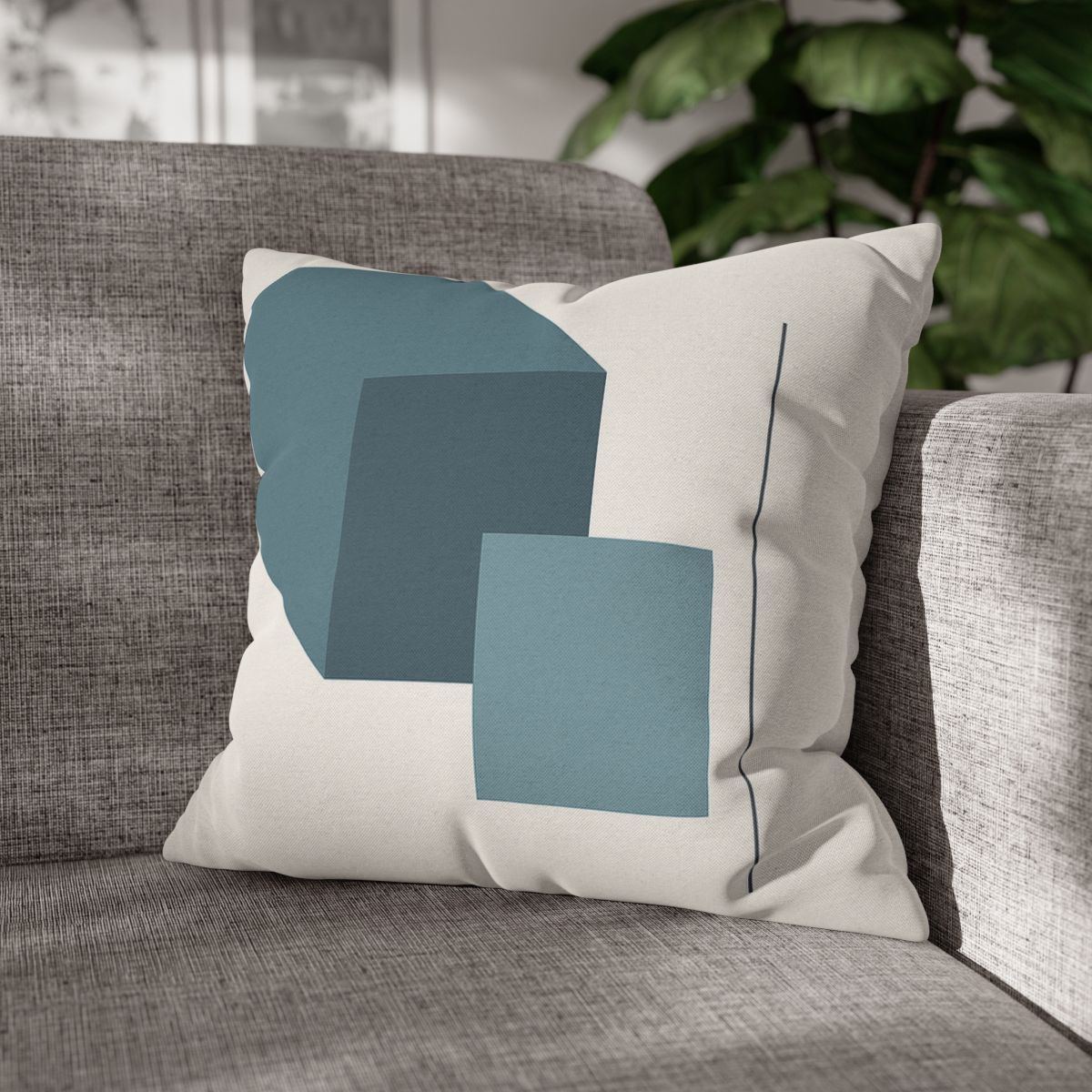 Stepped Rectangle Orbits personalized pillow covers