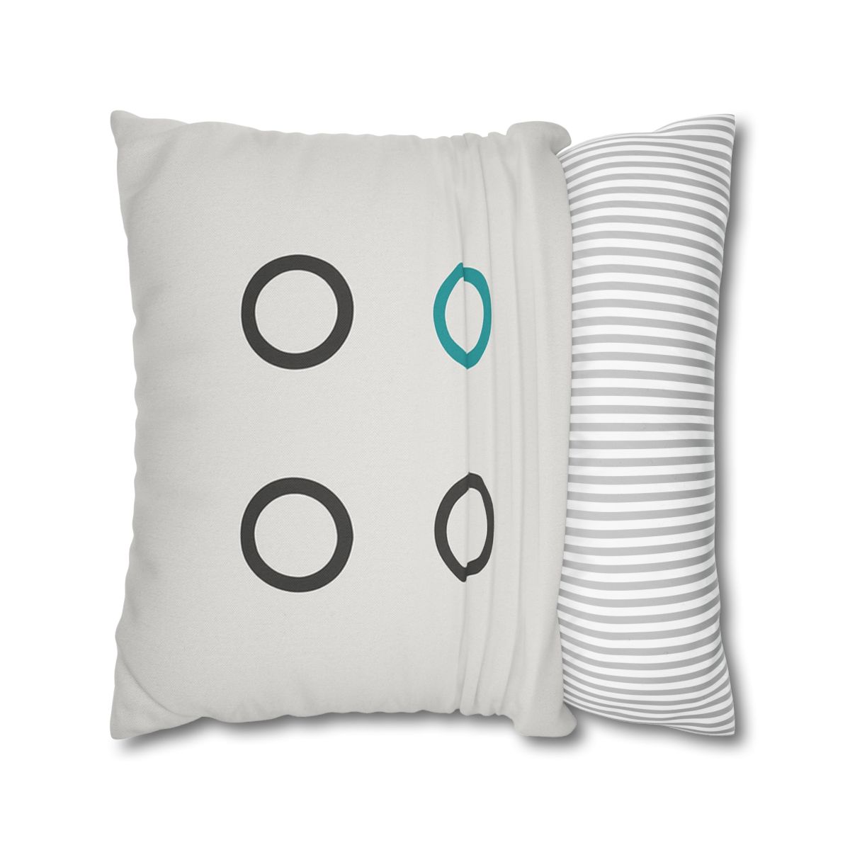 Clustered Dots With Missing Node trendy patterned pillow cases