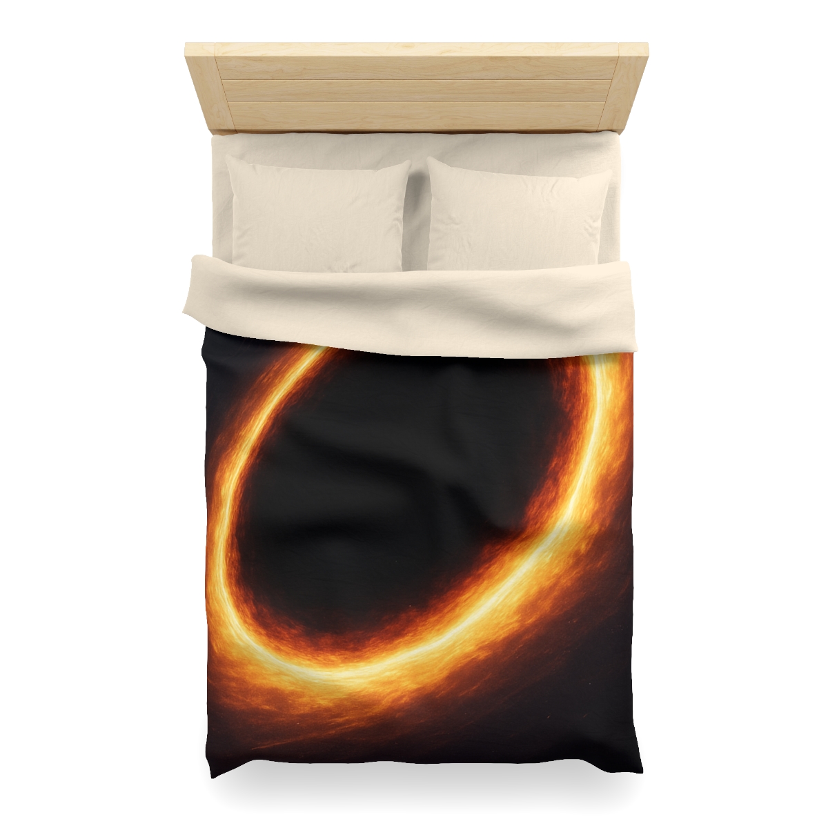 Horizon Halo Singularity designer printed duvets