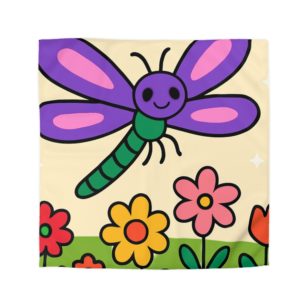 Nebula Dragonfly Garden stylish duvet covers